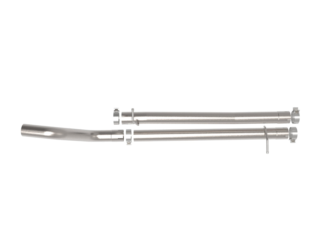 aFe Vulcan Series 3in 304 Stainless Steel Muffler Delete Pipe 2021 Ram 1500 TRX V8-6.2L (sc) aFe AFE49C32085NM
