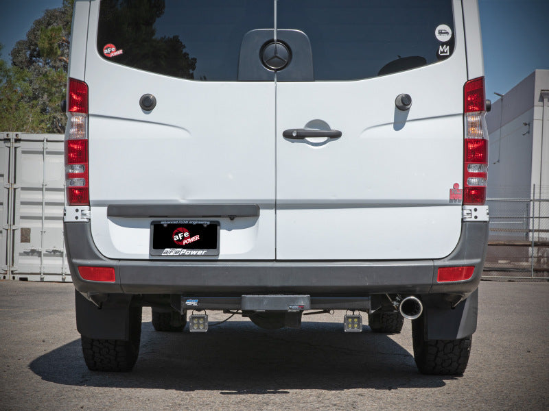 aFe aFe Vulcan Series 3in 304SS DPF-Back Exhaust w/ Polished Tip 14-18 Mercedes-Benz Sprinter 2500