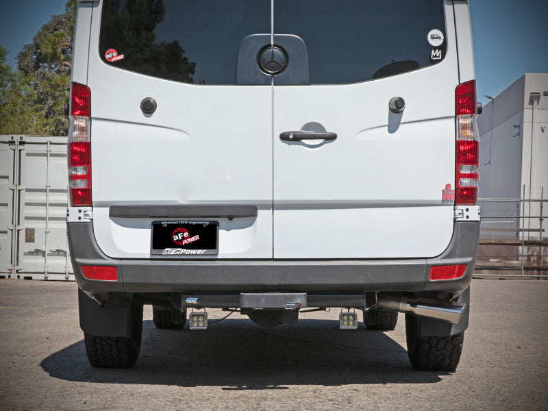 aFe aFe Vulcan Series 3in 304SS DPF-Back Exhaust w/ Polished Tip 14-18 Mercedes-Benz Sprinter 2500