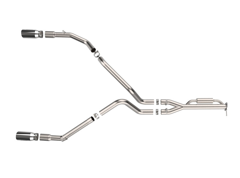 aFe Vulcan Series Cat-Back Exhaust System Ford F-150 Raptor 21-24 V6-3.5L (tt) aFe AFE49-33151-P