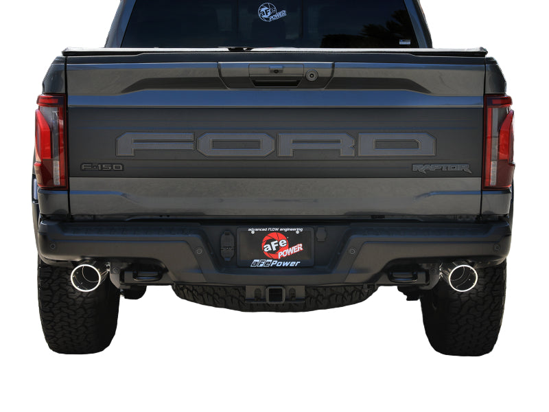 aFe Vulcan Series Cat-Back Exhaust System Ford F-150 Raptor 21-24 V6-3.5L (tt) aFe AFE49-33151-P