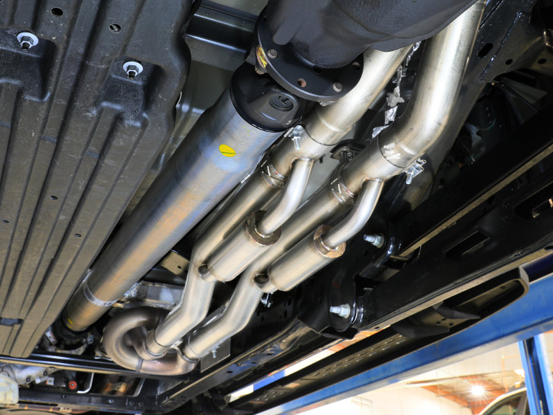 aFe Vulcan Series Cat-Back Exhaust System Ford F-150 Raptor 21-24 V6-3.5L (tt) aFe AFE49-33151-P