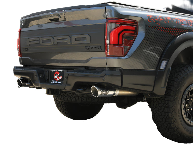 aFe Vulcan Series Cat-Back Exhaust System Ford F-150 Raptor 21-24 V6-3.5L (tt) aFe AFE49-33151-P