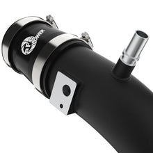 Load image into Gallery viewer, Mandrel-bent 3in aluminum pipe close-up