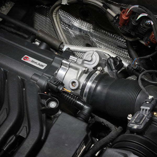 Spacer installed on VW Atlas intake