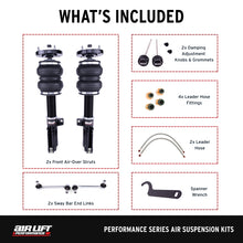 Load image into Gallery viewer, Close-up of Air Lift Performance front air strut for 2005-2014 Ford Mustang