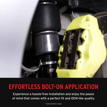 Load image into Gallery viewer, Mounted Air Lift Performance front air strut on Mustang S197 suspension assembly