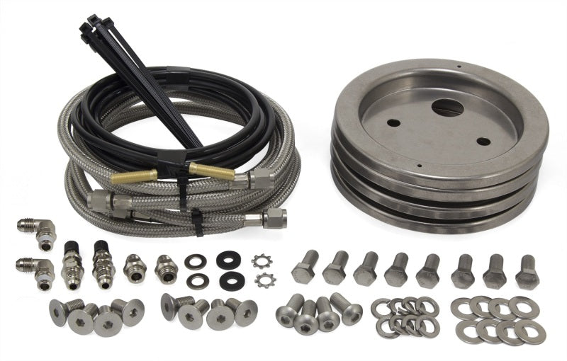Air Lift Loadlifter 5000 Ultimate Plus Complete Stainless Steel Air Lines Upgrade Kit (Inc 4 Plates) - Air Lift ALF52301