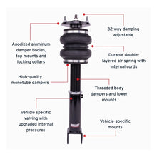 Load image into Gallery viewer, Air Lift Performance ALF76018 Lexus front air suspension kit, features and benefits illustration 2