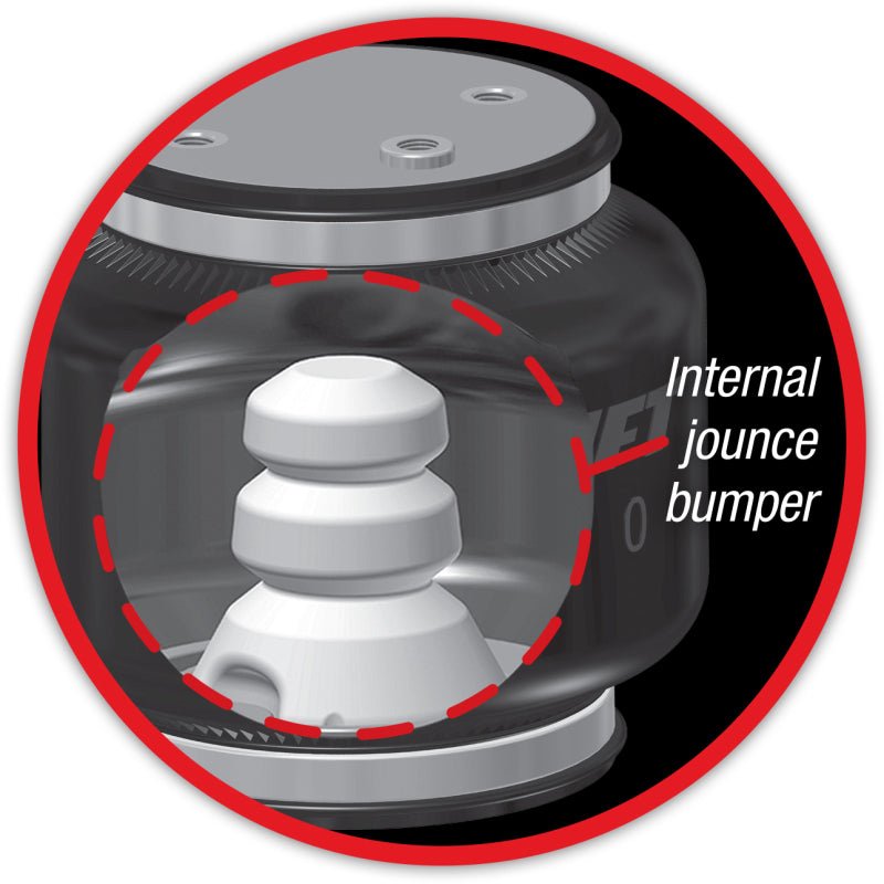 Air Lift Replacement Air Spring-Loadlifter 5000 Ultimate Bellows Type w/ internal Jounce Bumper - Black Ops Auto Works