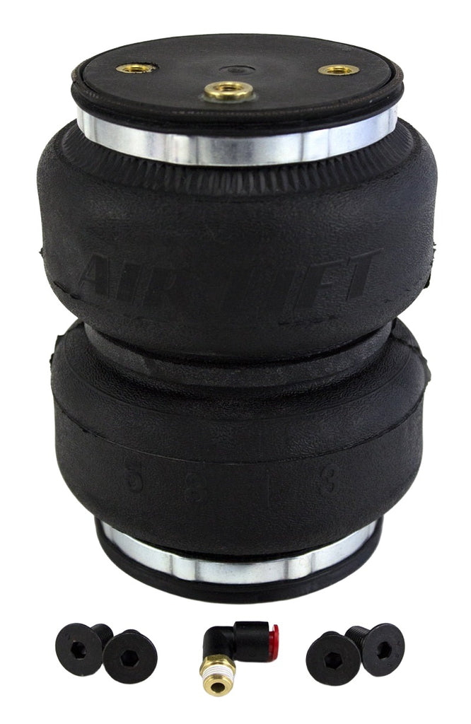 Air Lift Replacement Air Spring - Loadlifter 5000 Ultimate Bellows Type w/ internal Jounce Bumper - Black Ops Auto Works