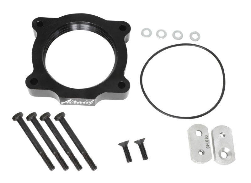 Airaid 04-09 Colorado/Canyon / 07-12 GM Fullsize Pickup 4.3L V6 PowerAid TB Spacer - Black Ops Auto Works