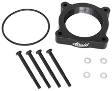 Load image into Gallery viewer, Airaid 04-13 Nissan Titan / Armada 5.6L 04-10 Infiniti QX-56 5.6L PowerAid TB Spacer- Black - Black Ops Auto Works