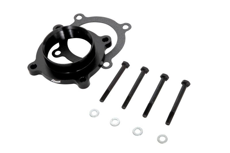 Airaid 07-11 Jeep Wrangler JK 3.8L PowerAid TB Spacer - Black Ops Auto Works
