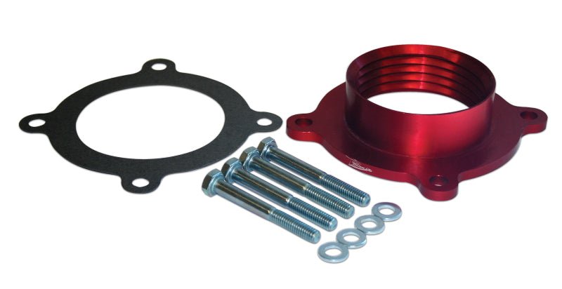 Airaid 07-12 Dodge Ram/Dakota / 07-12 Jeep Liberty / 05-09 Jeep Grand Cherokee PowerAid TB Spacer - Black Ops Auto Works