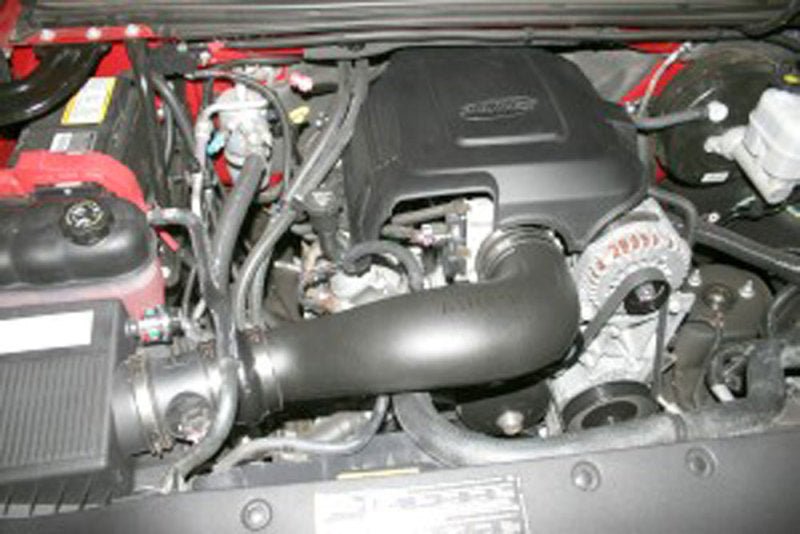Airaid 07-13 Avalanch/Sierra/Silverado 4.3/4.8/5.3/6.0L Airaid Jr Intake Kit - Dry / Red Media - Black Ops Auto Works