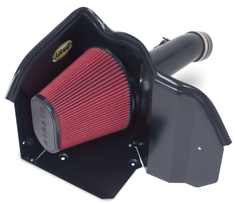 Airaid 07-14 Toyota Tundra/Sequoia 4.6L/5.7L V8 CAD Intake System w/ Tube (Dry / Red Media) - Black Ops Auto Works