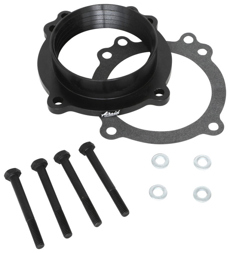 Airaid 08-12 Dodge Ram 4.7L PowerAid TB Spacer - Black Ops Auto Works