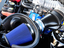 Load image into Gallery viewer, Airaid 10-14 Ford Mustang Shelby 5.4L Supercharged Direct Replacement Filter - Dry / Blue Media - Black Ops Auto Works