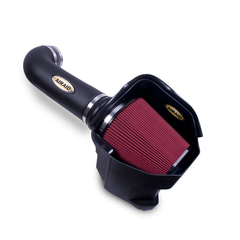 Airaid 11-14 Dodge Charger/Challenger MXP Intake System w/ Tube (Oiled / Red Media) - Black Ops Auto Works