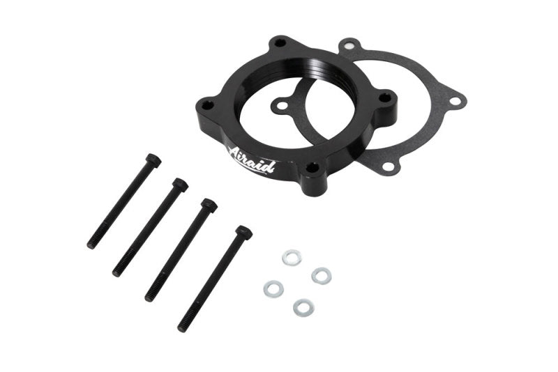 Airaid 11-14 Ford Mustang / 11-13 F-150 5.0L V8 PowerAid TB Spacer - Black Ops Auto Works