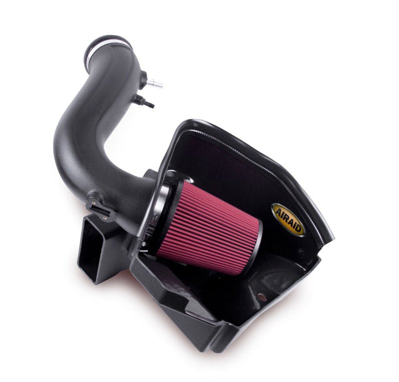 Airaid 11-14 Ford Mustang 3.7L V6 MXP Intake System w/ Tube (Dry / Red Media) - Black Ops Auto Works