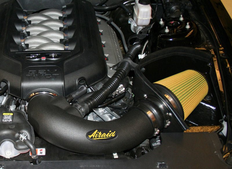 Airaid 11-14 Ford Mustang GT 5.0L MXP Intake System w/ Tube - Black Ops Auto Works