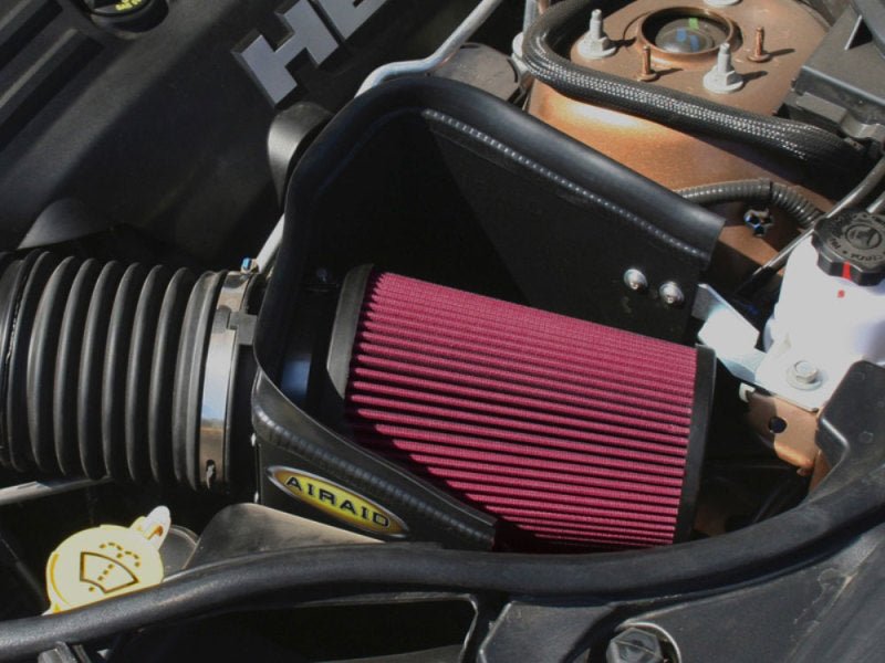 Airaid 11-14 Jeep GC / 11-13 Dodge Durango 3.6/5.7L CAD Intake System w/o Tube (Dry / Red Media) - Black Ops Auto Works