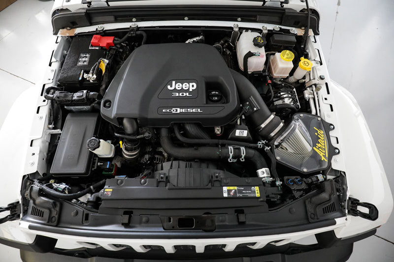Airaid 20-21 Jeep Wrangler V6-3.0L DSL Performance Air Intake System - Hardware Included - Black Ops Auto Works
