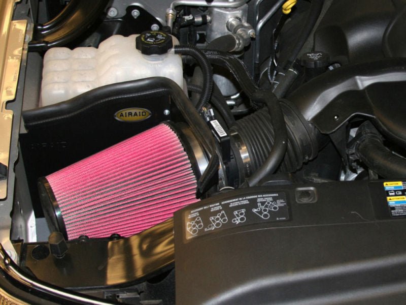 Airaid 99-06 Chevy Silverado 4.8/5.3/6.0L (w/Low Hood) CAD Intake System w/o Tube (Dry / Red Media) - Black Ops Auto Works