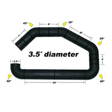 Load image into Gallery viewer, Airaid U-Build-It - 3.5in Intake Tube - Black Ops Auto Works