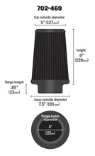 Load image into Gallery viewer, Airaid Universal Air Filter - Cone 6 x 7 1/4 x 5 x 9 - Blue SynthaMax - Black Ops Auto Works
