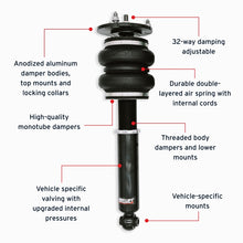 Load image into Gallery viewer, Monotube shocks with threaded bodies and silver anodized finish