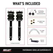 Load image into Gallery viewer, Air Lift Performance LS400 suspension kit packaging and branding