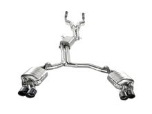 Load image into Gallery viewer, Akrapovic Akrapovic 13-17 Audi S6 Avant/Limousine (C7) Evolution Line Cat Back (Titanium) w/ Carbon Tips