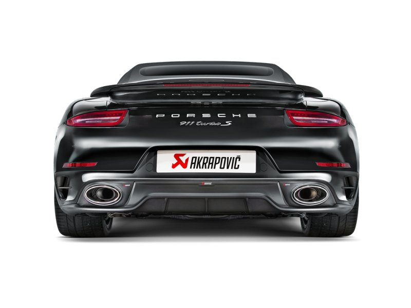 Akrapovic S-PO991TSO-HT 911 Turbo Slip-On Ti