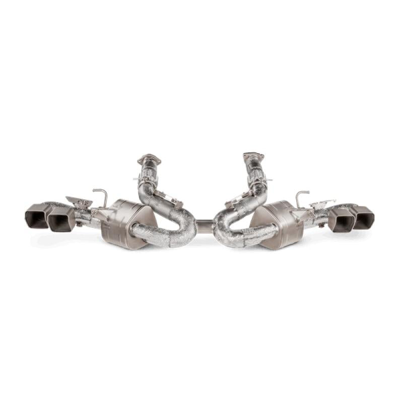 Akrapovic S-CO/TI/3 C8 Corvette Slip-On Ti 2020-2025
