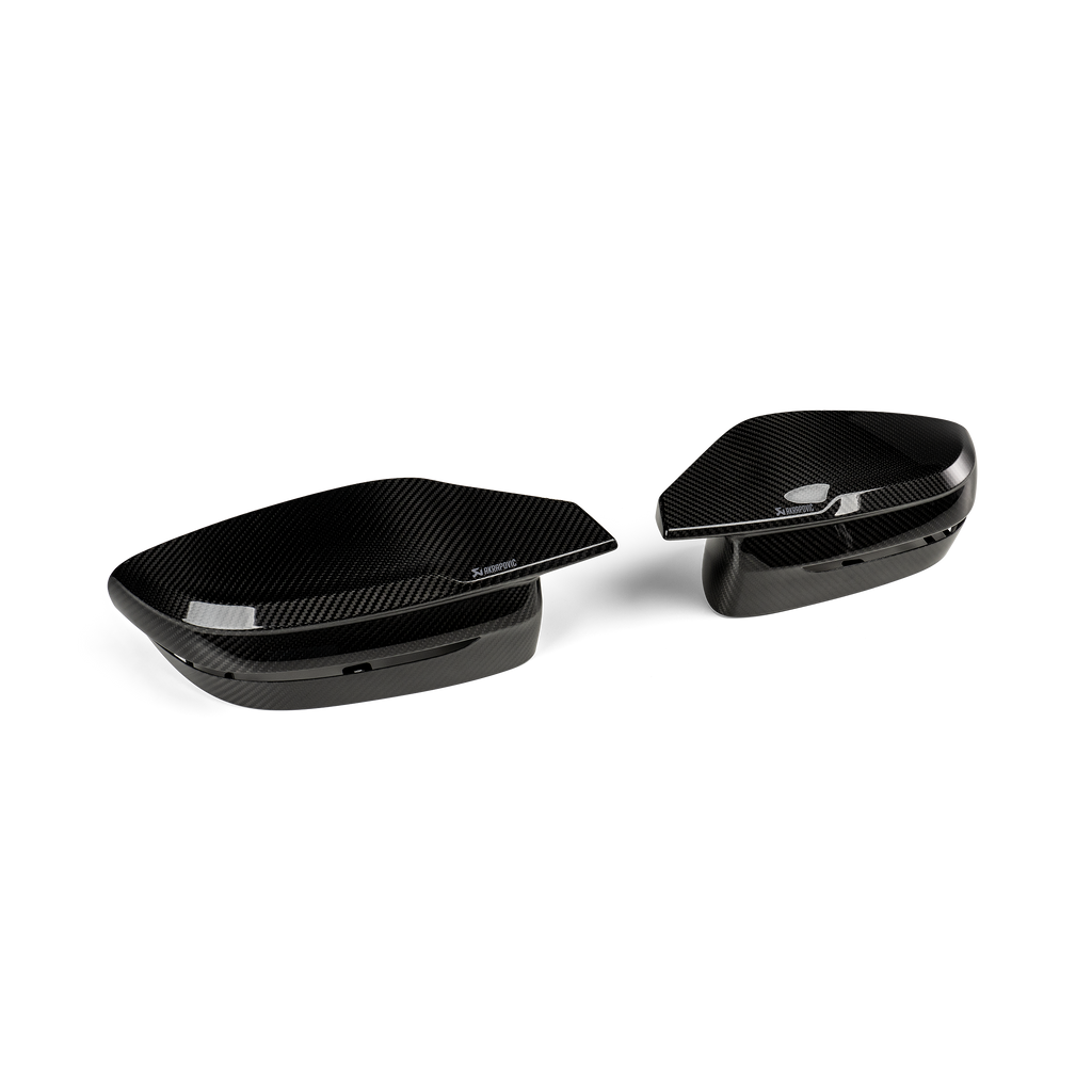 Akrapovic Akrapovic 2021+ BMW (G87) M2, (G80) M3 &amp; (G82) M4 Mirror Cap Set- Gloss Carbon