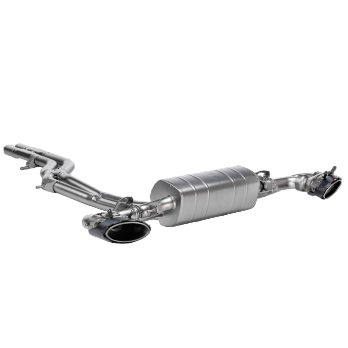 Akrapovic 2025 Audi RSQ8 Evolution Race Line Exhaust System Titanium (link pipe CO-AU/T/5 required) - Akrapovic S-AU/T/3H