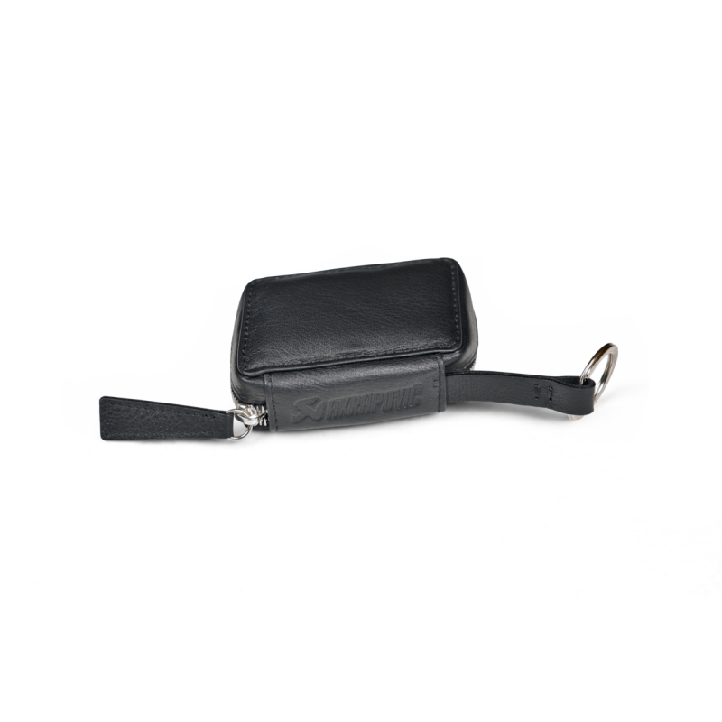 Akrapovic Akrapovic Leather Car Key Case - Black