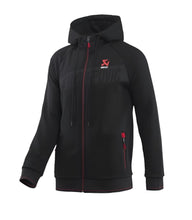 Load image into Gallery viewer, Akrapovic Akrapovic Mens Corpo Zip Hoodie Black - Large