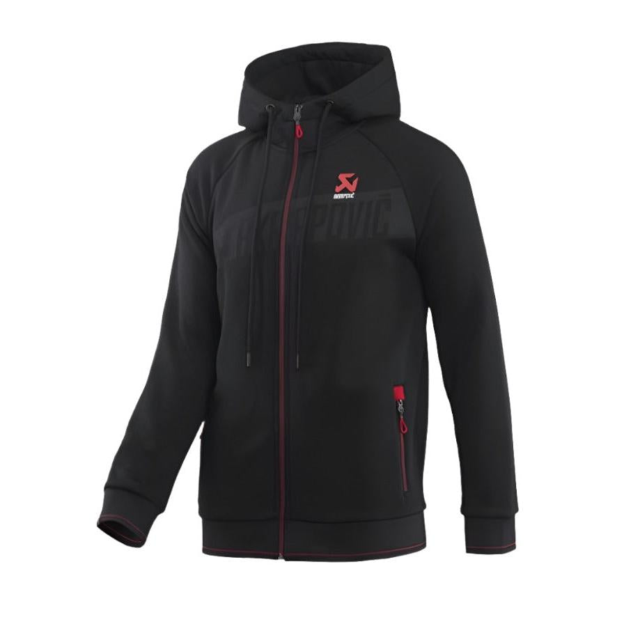 Akrapovic Akrapovic Mens Corpo Zip Hoodie Black - M