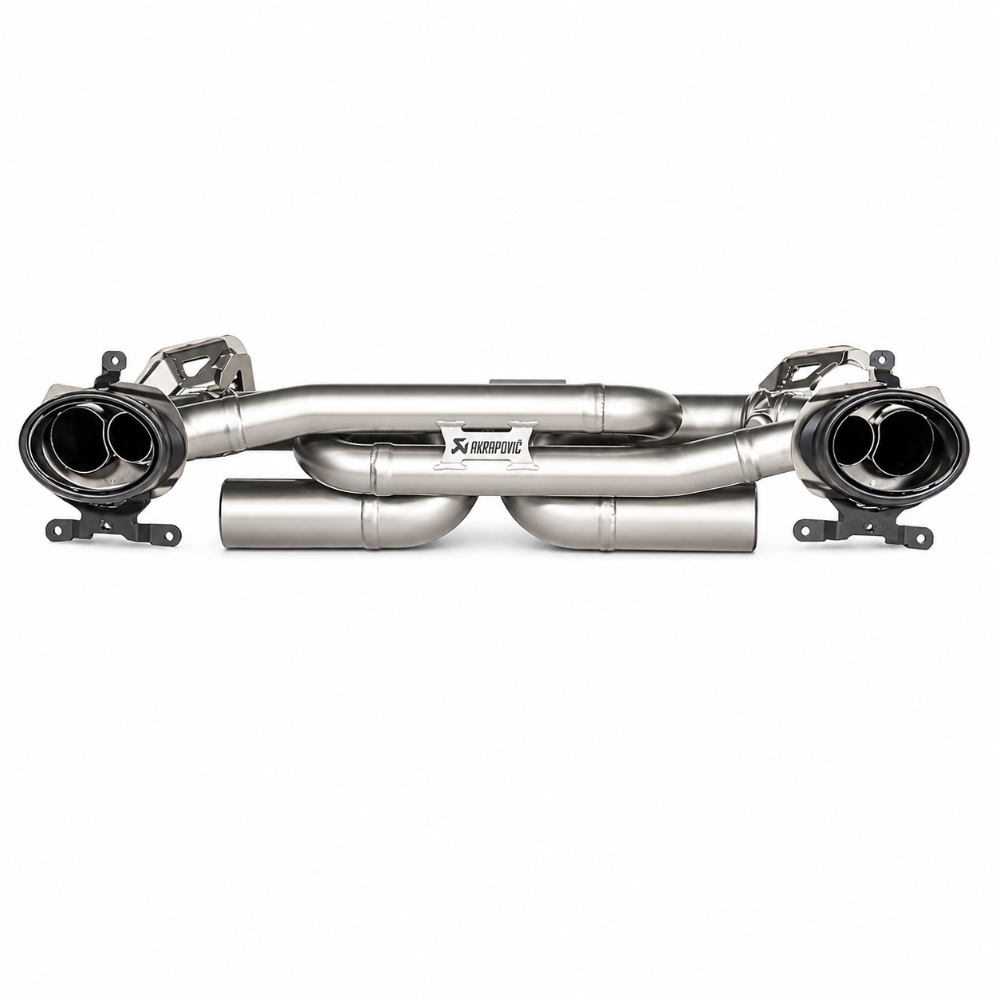 Akrapovic S-PO/T/8 Porsche 911 992 Slip-On Race Ti