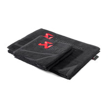 Load image into Gallery viewer, Akrapovic Towel Set - Black w/ Red Logo - Akrapovic 802310