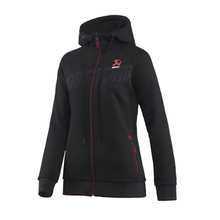 Load image into Gallery viewer, Akrapovic Akrapovic Womens Corpo Rain Jacket Black - Small