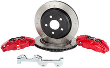Load image into Gallery viewer, Alcon 2007+ Jeep JK-JL 330x22mm Rotors 4-Piston Red Calipers Rear Brake Kit (Includes Brake Lines) - Black Ops Auto Works