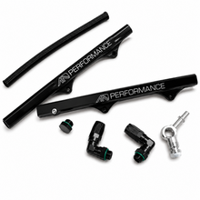 Load image into Gallery viewer, All Angles Design HEMI billet fuel rail complete kit with -8AN fittings for high-flow fuel delivery and E85 applications