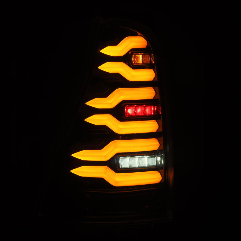 AlphaRex 03-09 Toyota 4Runner LUXX-Series LED Tail Lights- Black AlphaRex ARX690070