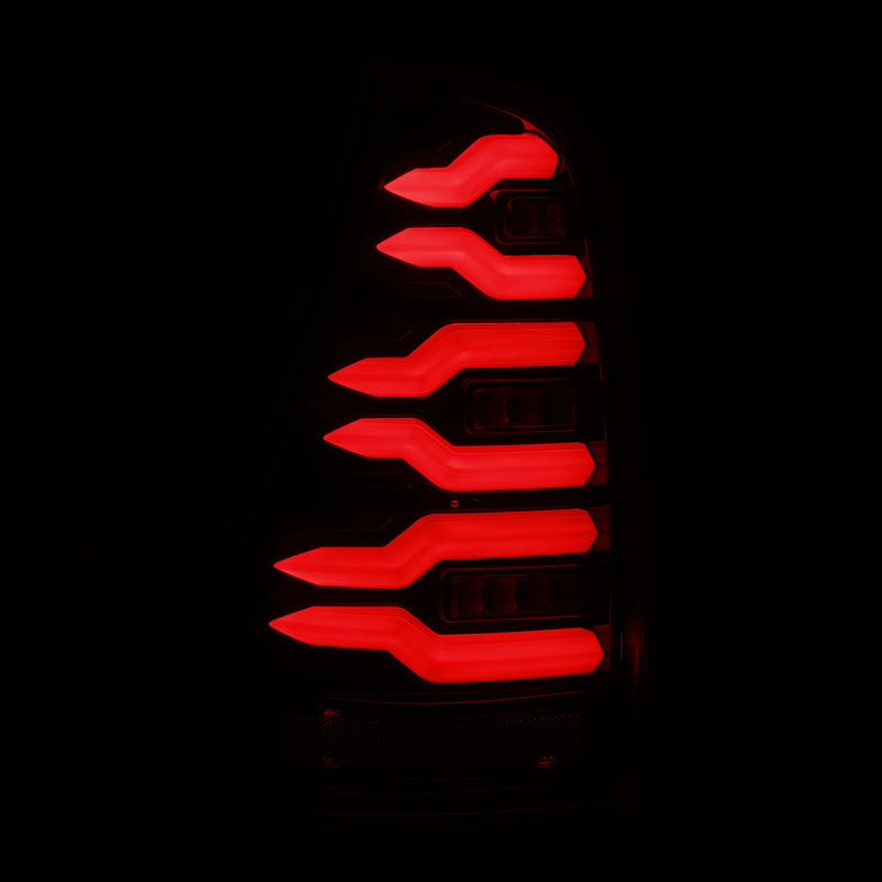 AlphaRex 03-09 Toyota 4Runner LUXX-Series LED Tail Lights- Black AlphaRex ARX690070