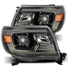 Load image into Gallery viewer, AlphaRex 05-11 Toyota Tacoma PRO-Series Projector Headlights Plank Style Design Alpha Black w/DRL - Black Ops Auto Works